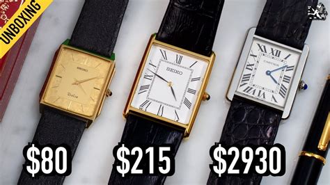 cartier tank cheap alternative|knockoff cartier tank watch.